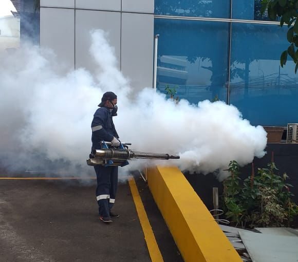 Pengendalian Nyamuk di BP2MI Jakarta