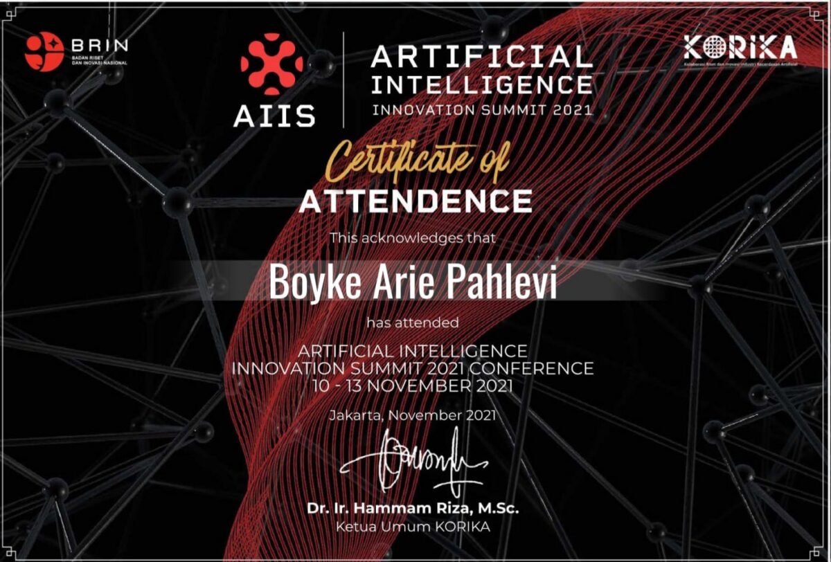 Artificial Intelligence Inovation Summit 2021 (AIIS)